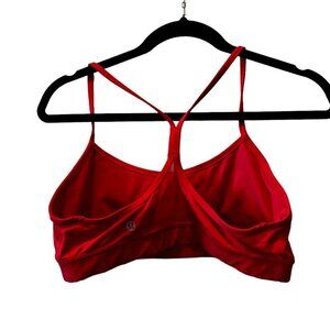 Lululemon Flow Y Coral Sports Bra